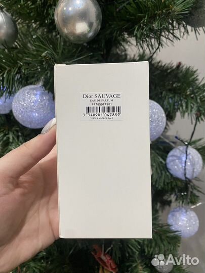 Парфюм Dior Sauvage 100ml tester