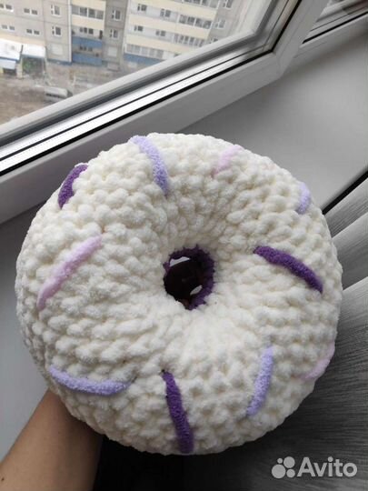 Подушка декоративная-пончик