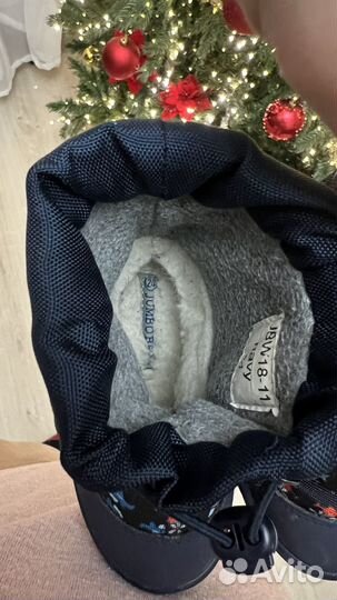 Сапоги зимние детские 24