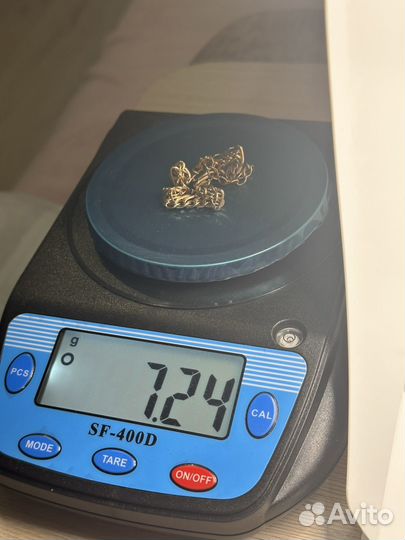 Золотой браслет 7,24г