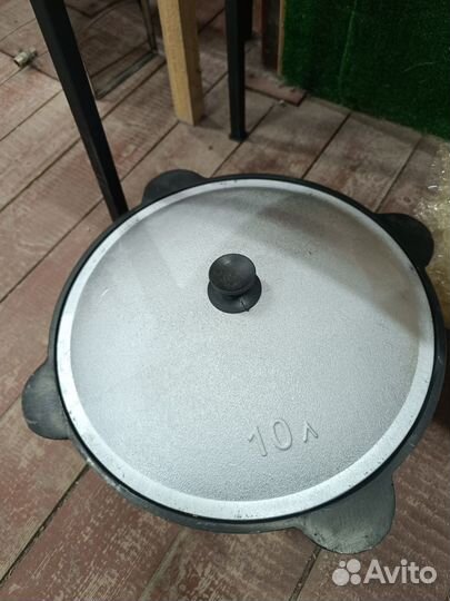 Казан чугунный 10л Узбекистан