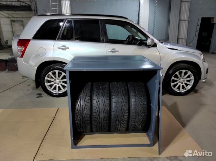 Ящик для колес в паркинг: правильное хрaнение шин