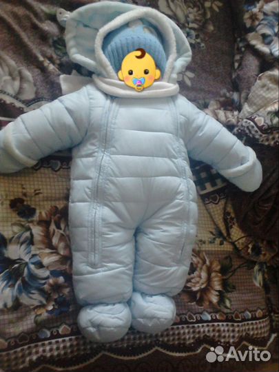 Комбинезон, шапка