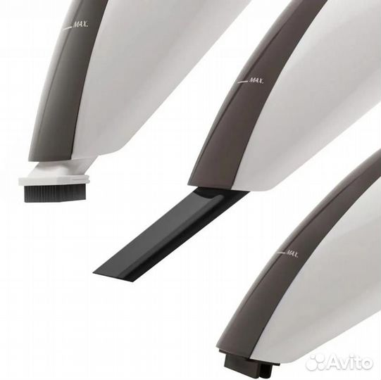 Ручной пылесос kitfort KT-537-1, 75Вт, белый/черный