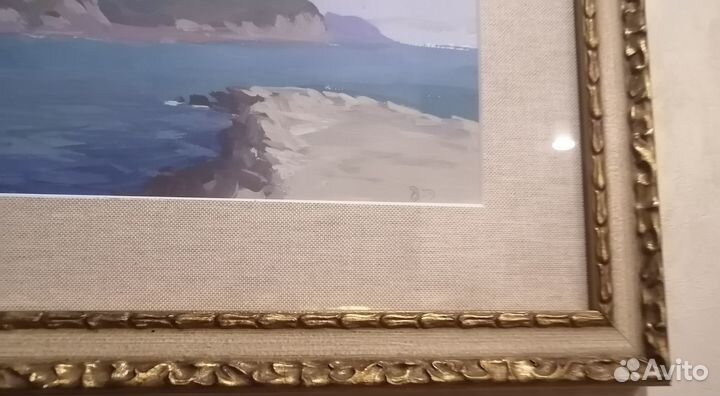 Картина в деревянной раме