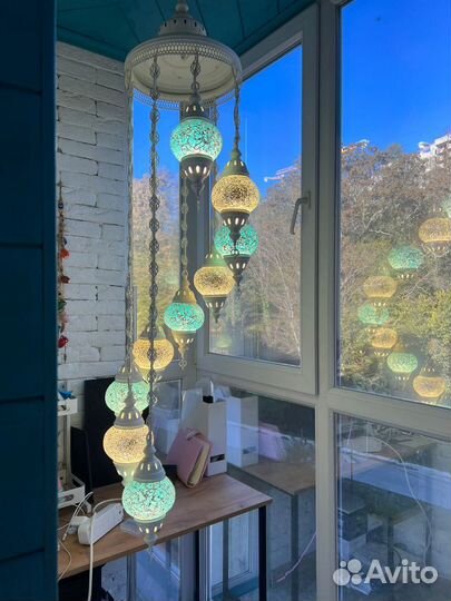 Люстра потолочная в арабском стиле