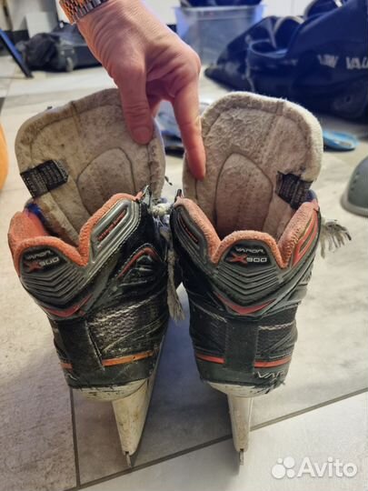 Коньки хоккейные вратарские