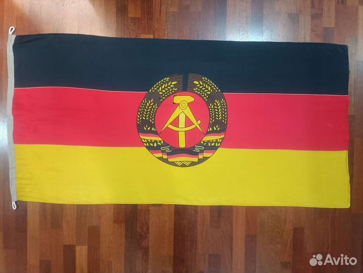 Флаг ГДР (1959-1990) для вмф СССР, новый