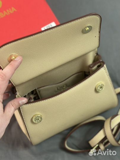 Сумка женская бежевая