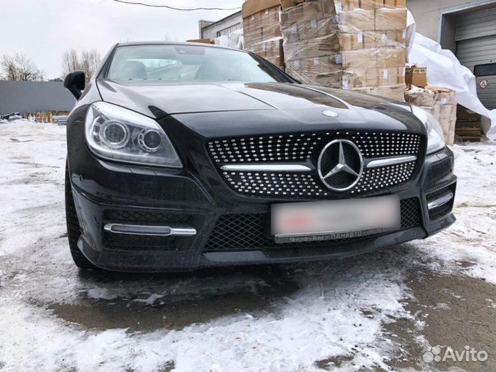 Решётка SLK r172 Diamond Black Mercedes-Benz