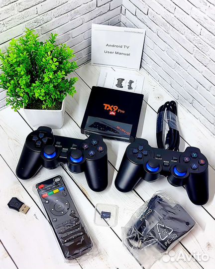 Игровая приставка TX9 pro+ Смарт тв