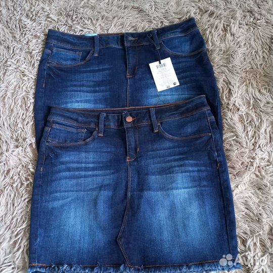 Юбка джинсовая