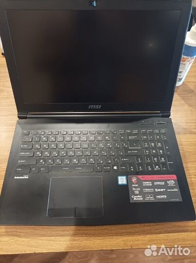 Игровой Ноутбук MSI В хорошем состоянии