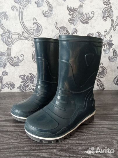 Сапоги резиновые детские 25