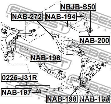Пыльник опоры шаровой 44.9x30x19.3
