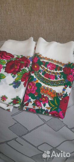 Павловопосадский платок новый