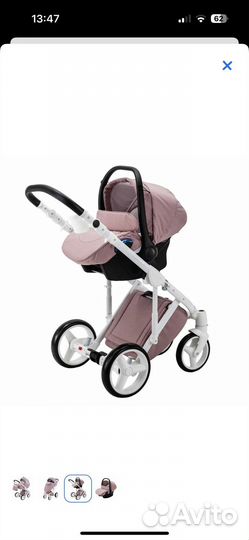 Коляска adamex 3 в 1