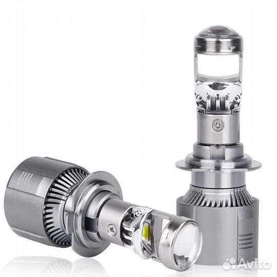 Светодиодная лампа мини линза A80 - H7