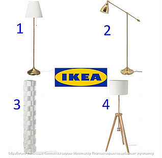 Торшер IKEA разных серий, оригинал, в наличии