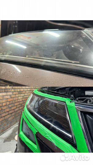 Полировка/бронирование оптики