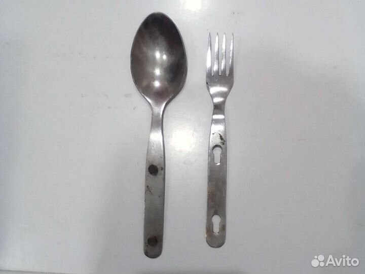 Столовый набор ложка и вилка