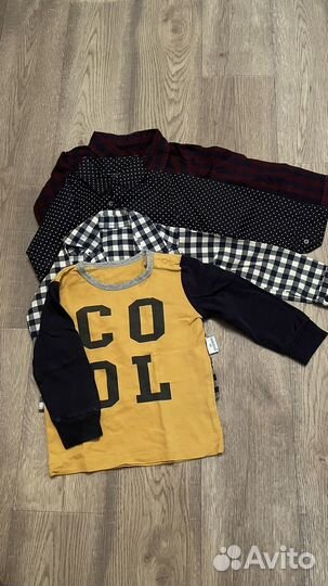 Вещи пакетом на мальчика 80 86