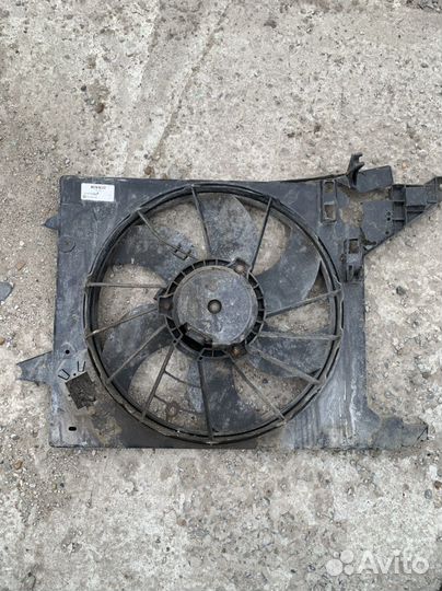 Вентилятор охлаждения радиатора Logan 1 фаза 2