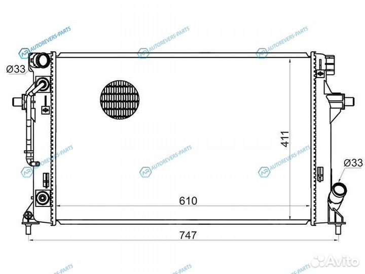 HY0012-1 Радиатор hyundai elantra 16