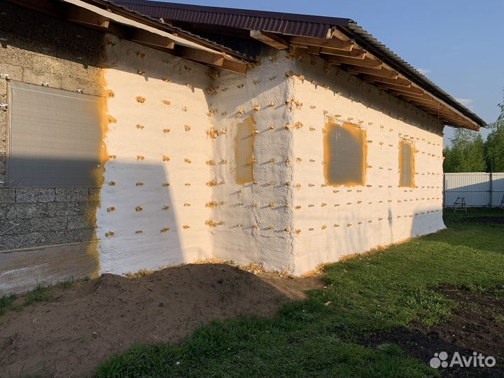 Утепление пенополиуретаном