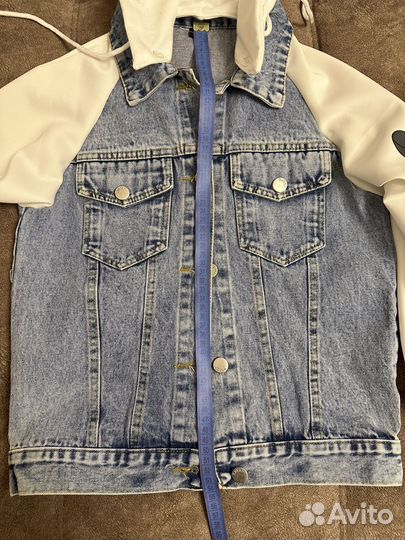 Джинсовая куртка для девочки