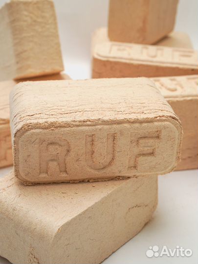 Топливные брикеты RUF, береза, пыль