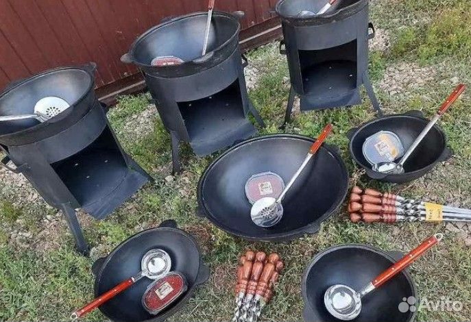 Казан узбекский чугунный