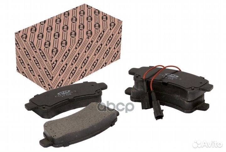 Колодки тормозные FD9265T BM-Motorsport