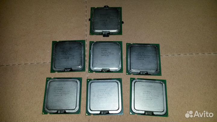Процессоры Pentium-4 Intel celeron D 775 и 478