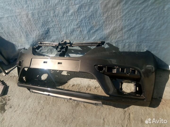 Бампер передний Renault Logan 2 рестайлинг 2018г