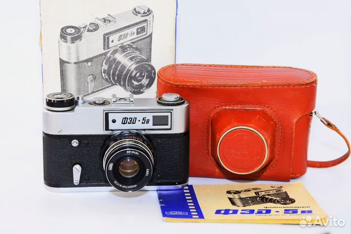 Фэд-5В Пленочный фотоаппарат СССР как новый