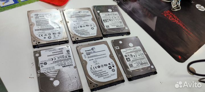 Жесткие диски HDD для ноутбука и пк 1TB 500GB и др
