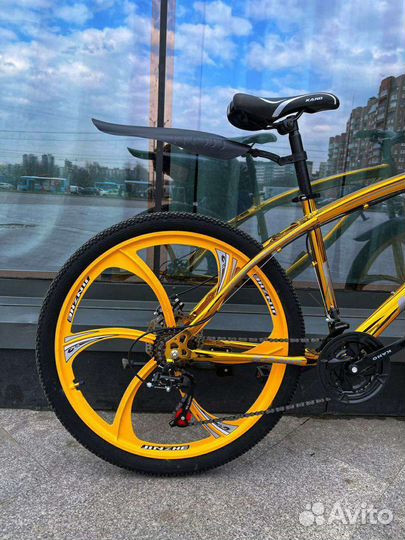 Велосипед с литыми дисками