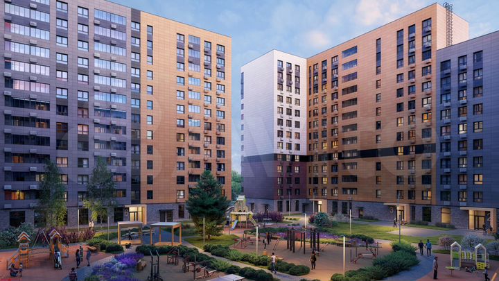 2-к. квартира, 51,5 м², 9/15 эт.