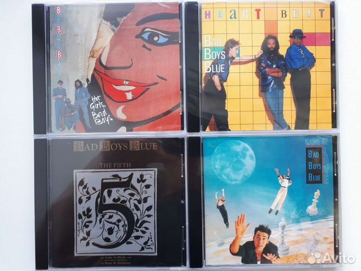 CD диски Bad Boys Blue, C.C.Catch, Sandra, Fancy