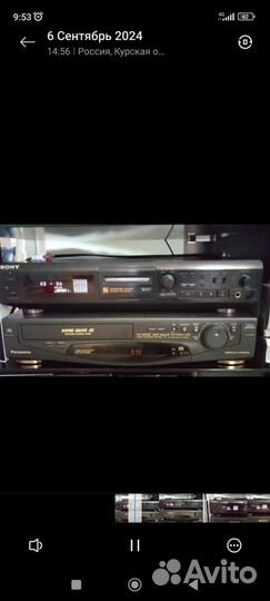 Видеомагнитофон panasonic nv hd 650