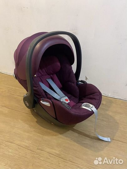 Автолюлька cybex cloud q с базой и коляска