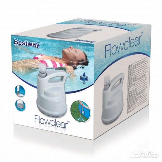 58230 bestway Дренажный насос для бассейна + видео