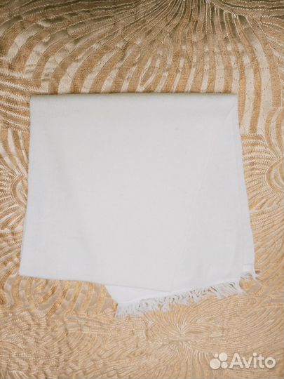 Шарф кадетский белый