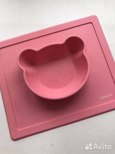 Силиконовая тарелка детская