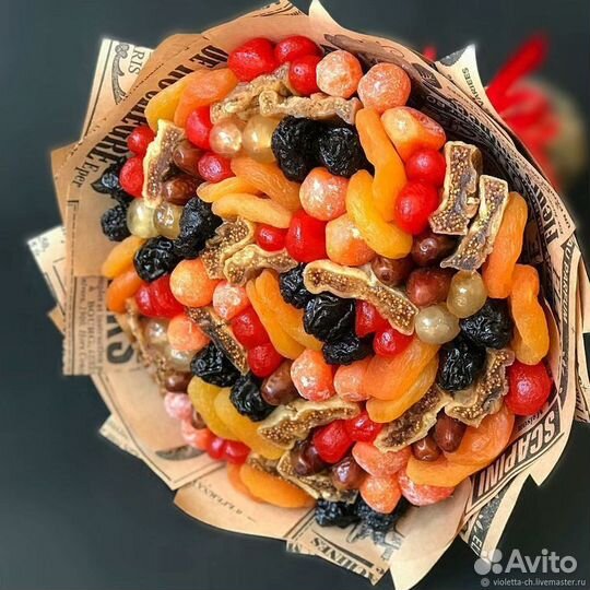 Букет из сухофруктов