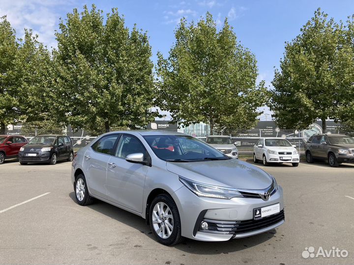 Toyota Corolla 1.8 CVT, 2017, 107 400 км