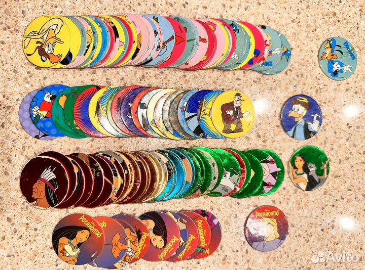 Фишки, кепсы FunCaps разные серии