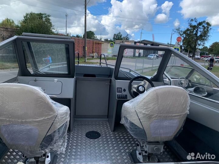 Алюминиевая лодка косатка 654