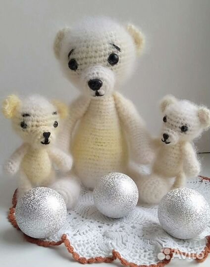 Полярные мишки - ручная работа